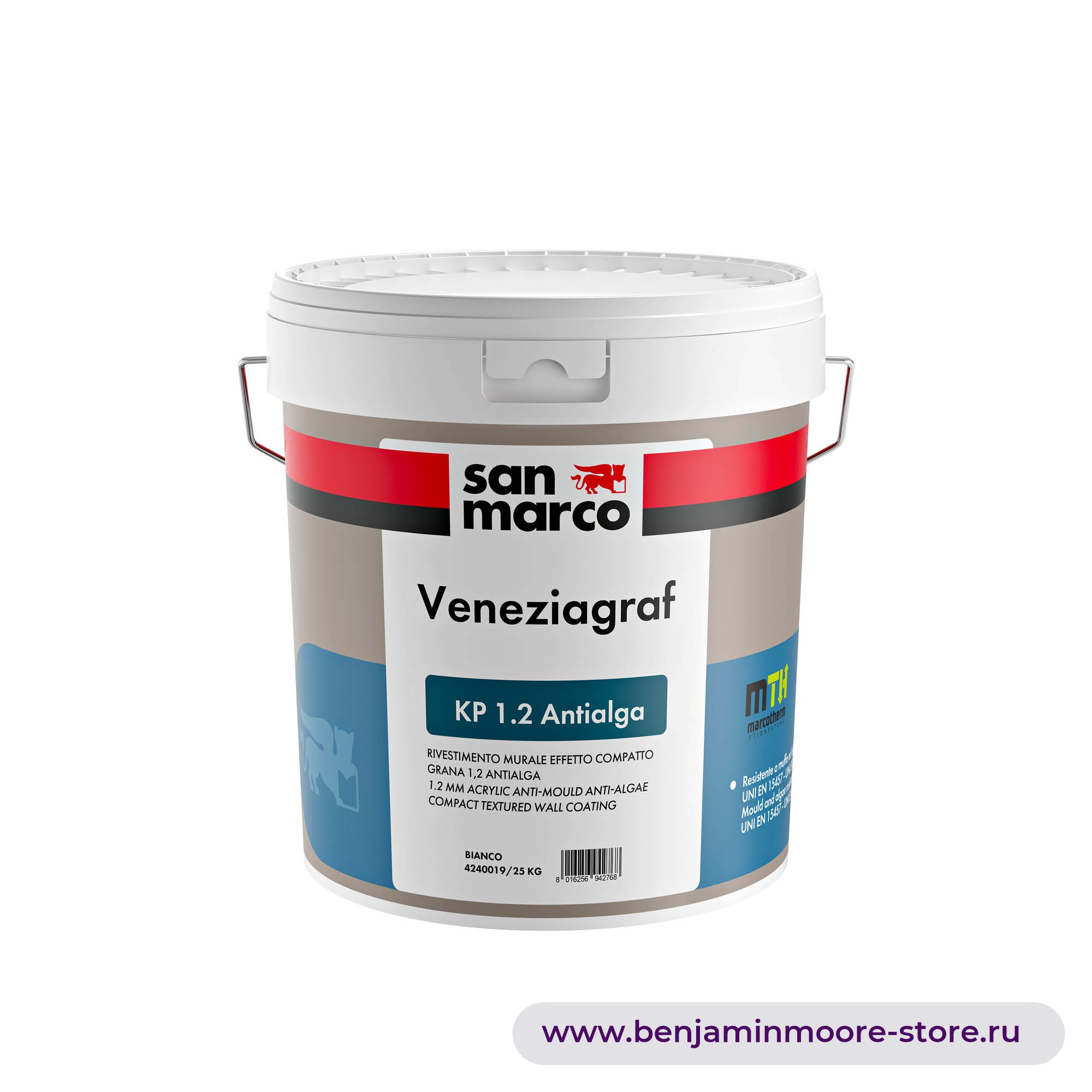 San Marco Veneziagraf Kp 1,2 настенное покрытие с компактным эффектом мелкой зернистости. размер гранул: 1,2 — фото | www.benjaminmoore-store.ru