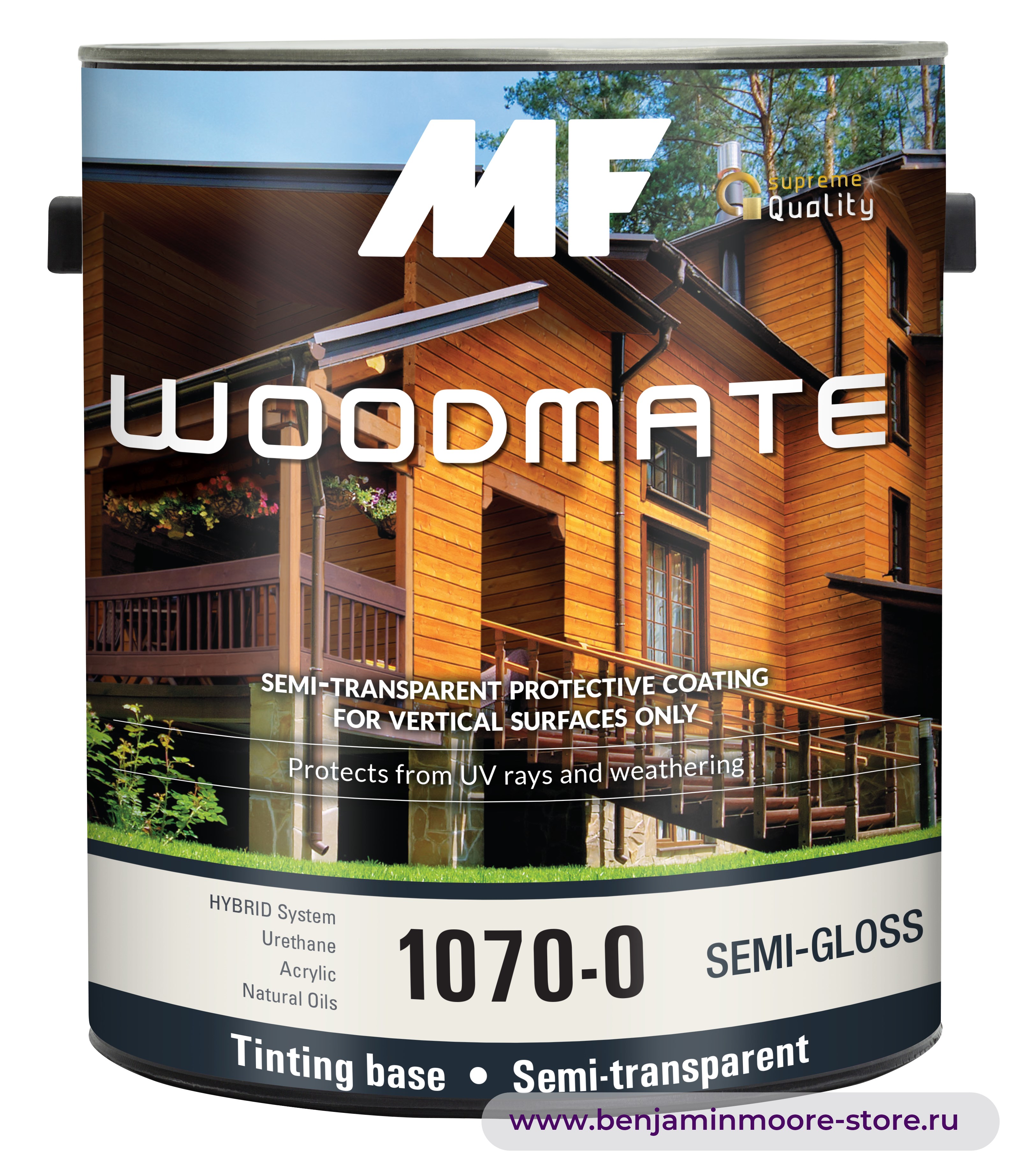 MF Paints Woodmate 1070 пропитка для наружных работ — фото | www.benjaminmoore-store.ru