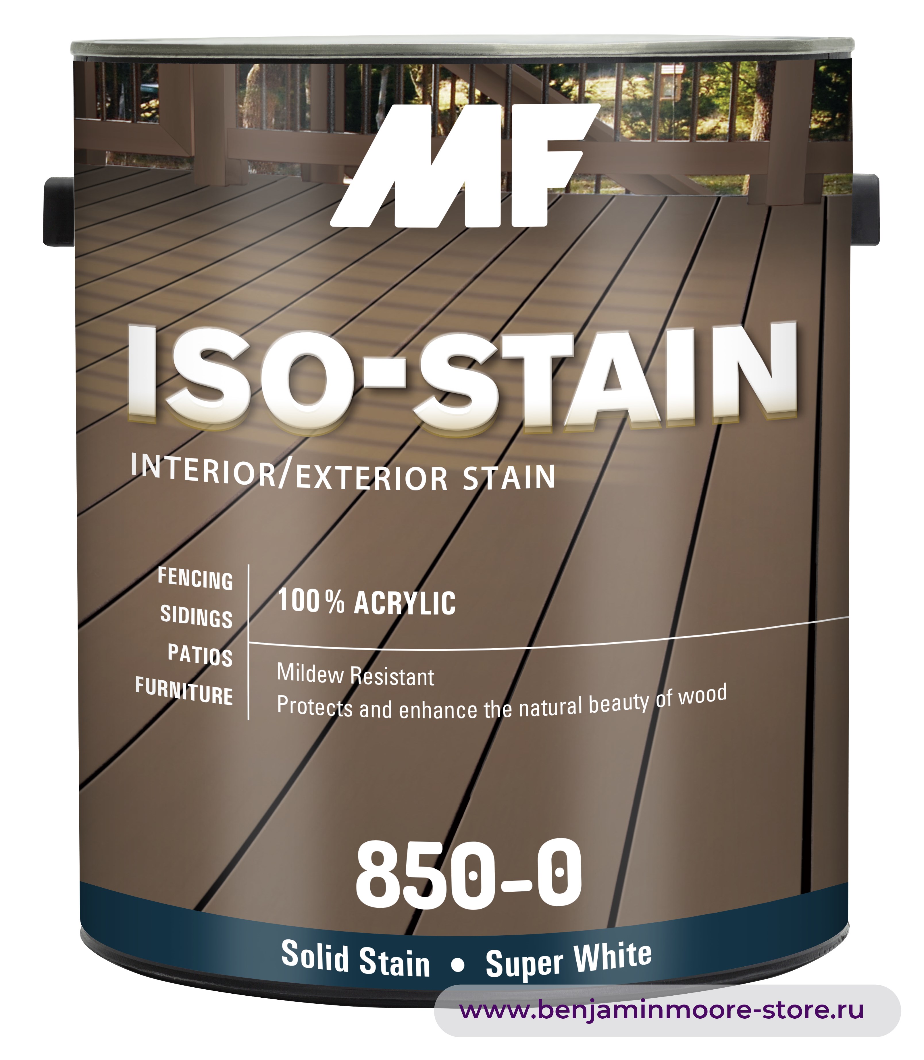 MF Paints Iso-Stain 850 пропитка для внутренних и наружных работ — фото | www.benjaminmoore-store.ru