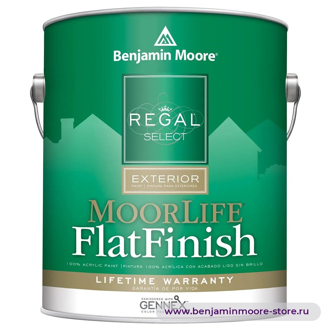 Benjamin Moore 105 Regal® Select Premium Exterior Flat Матовая краска 