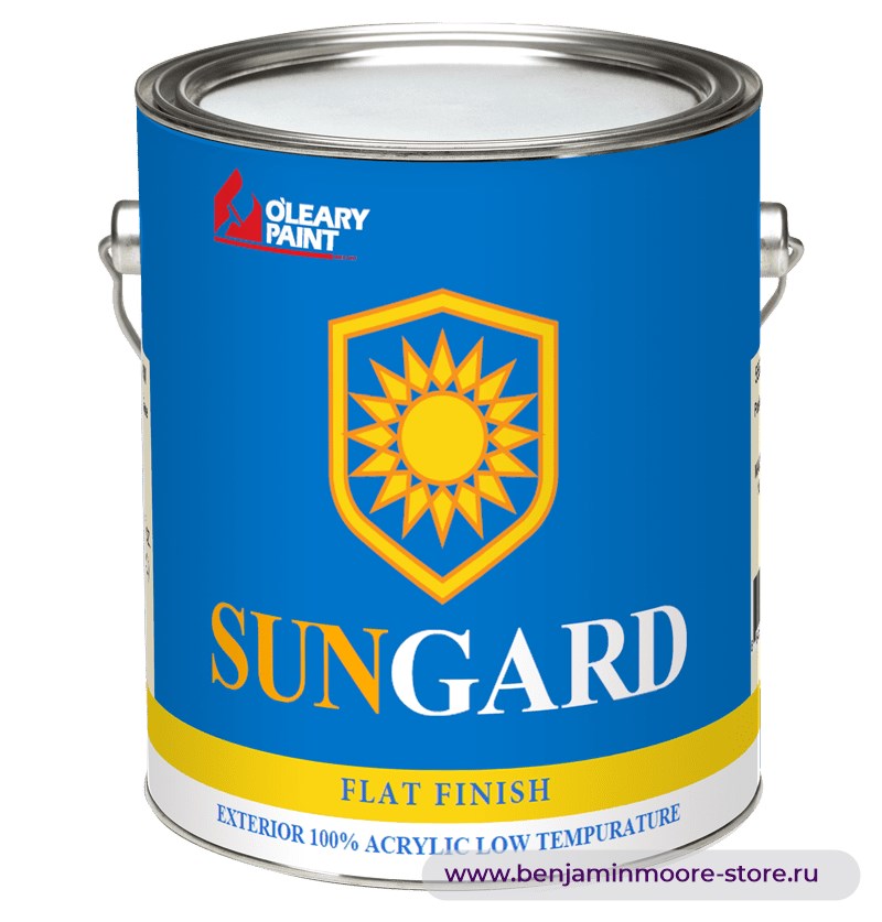 O'Leary Sungard Flat 5550 глубокоматовая краска для наружных работ — фото | www.benjaminmoore-store.ru