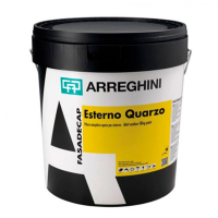 Грунтовка Arreghini Esterno Quarzo bianco / Аррегини Грунт с кварцевой мукой средней фракции