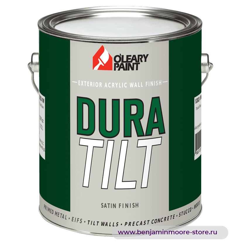 O'Leary DuraTilt Flat 5300 глубокоматовая краска для наружных работ — фото | www.benjaminmoore-store.ru