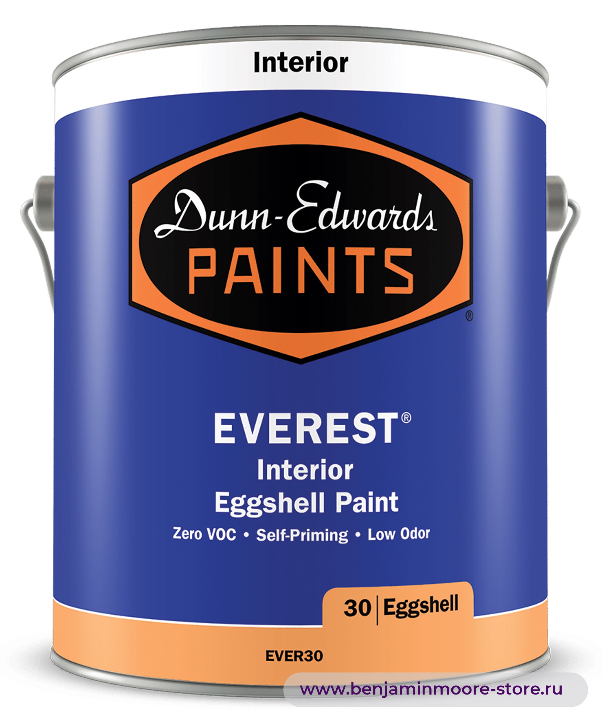 Dunn-Edwards EVEREST® Eggshell EVER30 краска с блеском «яичная скорлупа» для внутренних работ — фото | www.benjaminmoore-store.ru