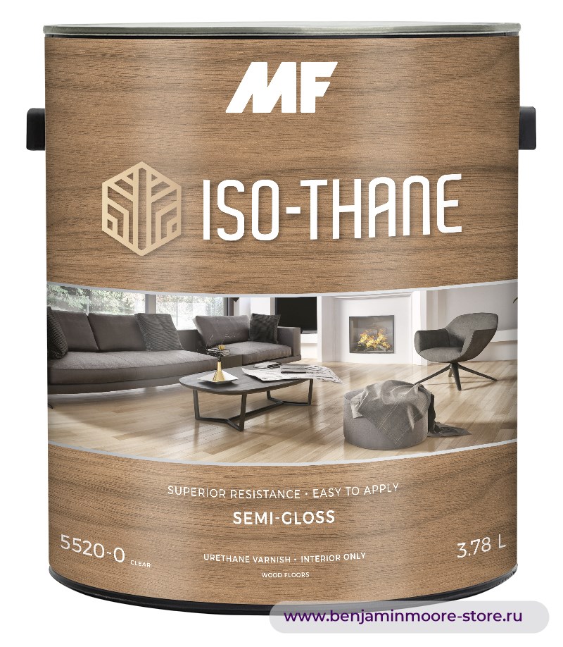 MF Paints Iso-Thane 5520 лак для внутренних работ — фото | www.benjaminmoore-store.ru