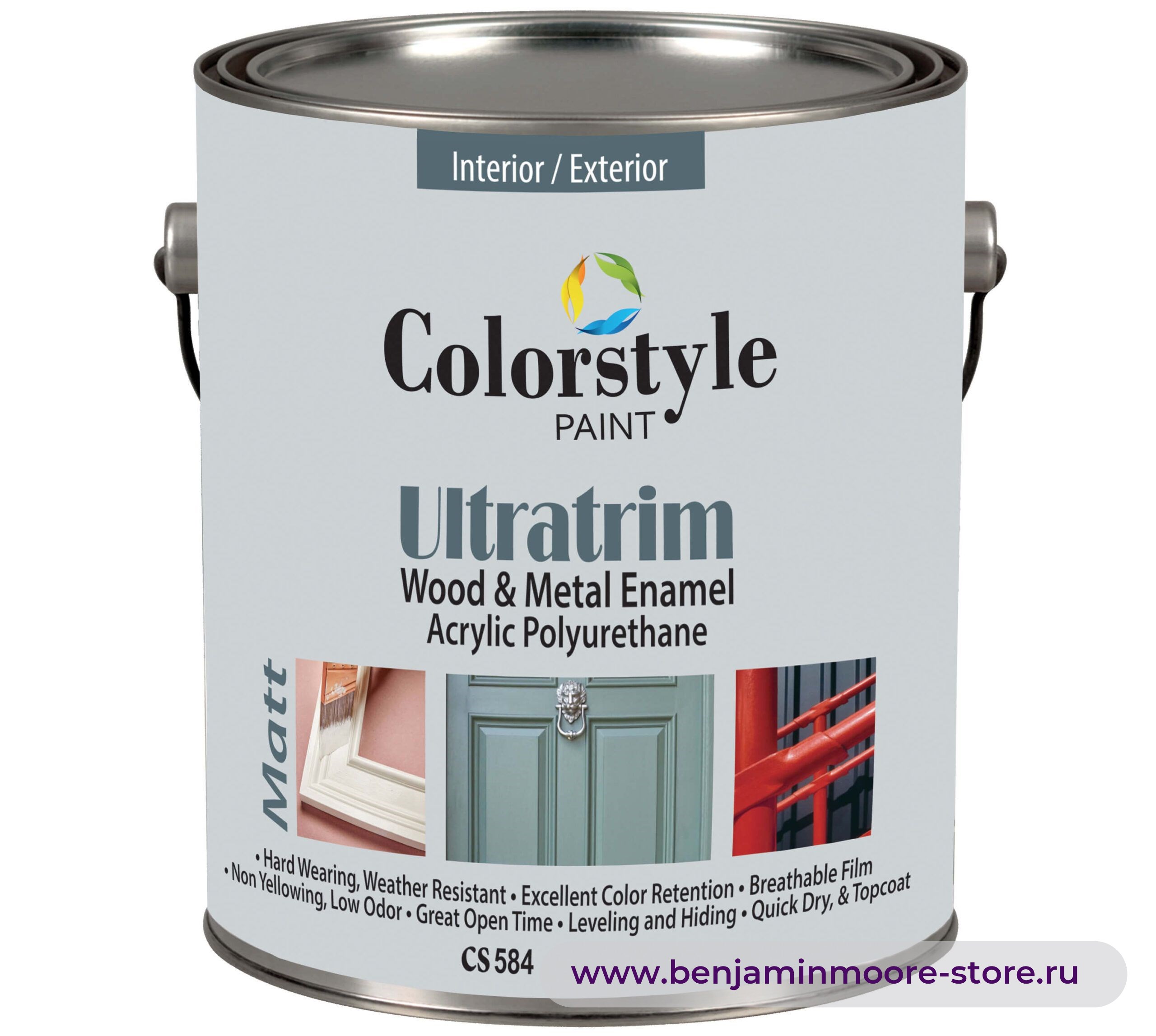 CS 584 Wood & Metl Enamel Matt — фото | www.benjaminmoore-store.ru
