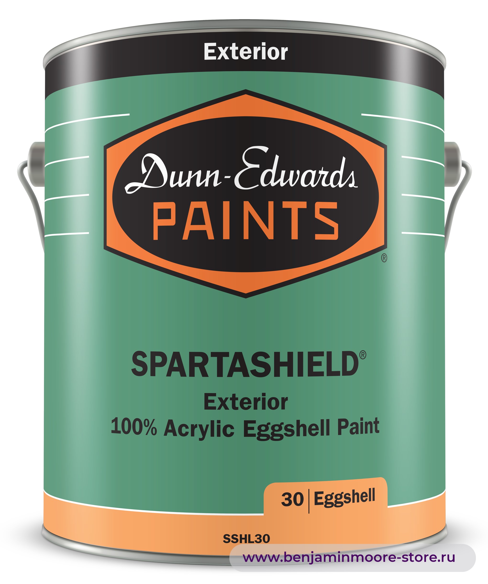 Dunn-Edwards SPARTASHIELD® Eggshell SSHL30 краска с блеском «яичная скорлупа» для наружных работ — фото | www.benjaminmoore-store.ru