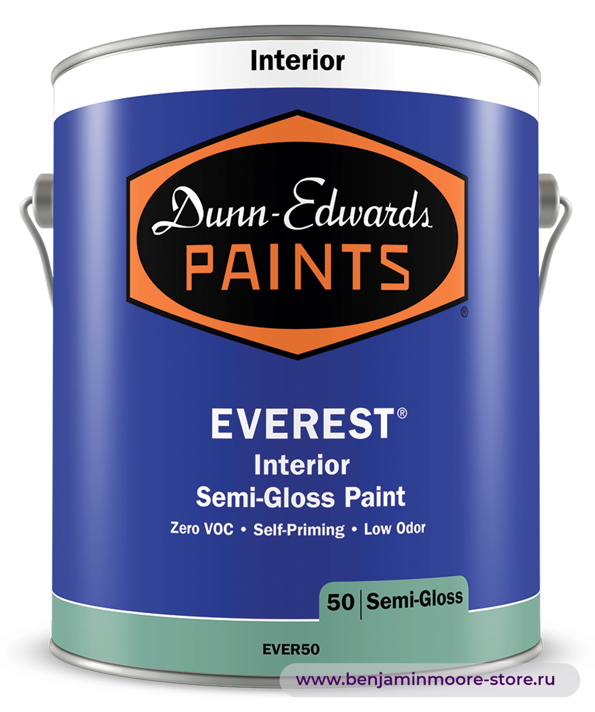 Dunn-Edwards EVEREST® Semi-Gloss EVER50 полуглянцевая краска для внутренних работ — фото | www.benjaminmoore-store.ru