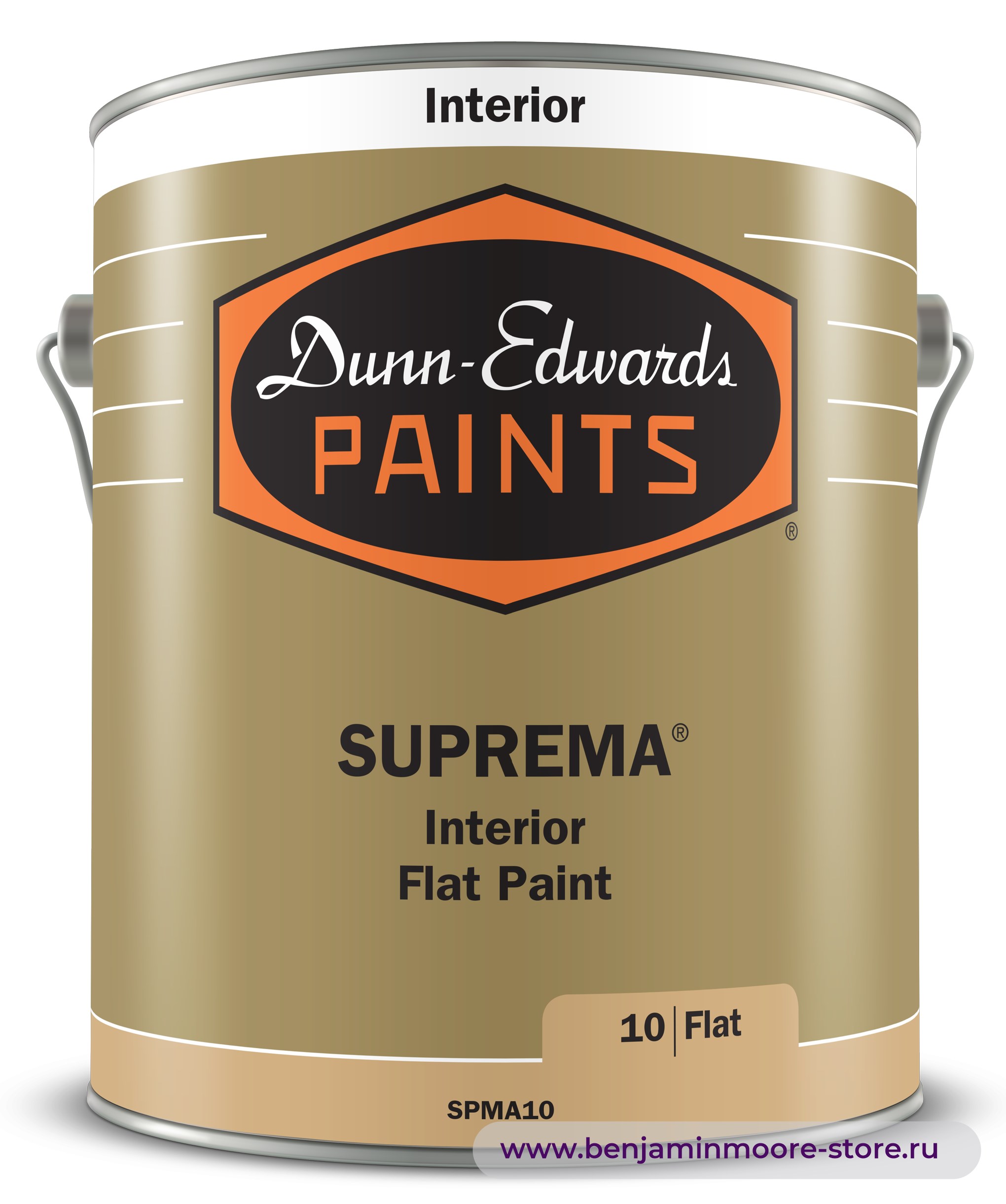 Dunn-Edwards SUPREMA® Flat SPMA10 глубокоматовая краска для внутренних работ — фото | www.benjaminmoore-store.ru