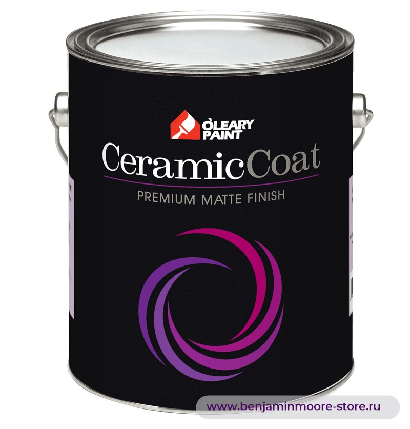 O'Leary Ceramic Coat Matte 1400 матовая краска для внутренних работ — фото | www.benjaminmoore-store.ru