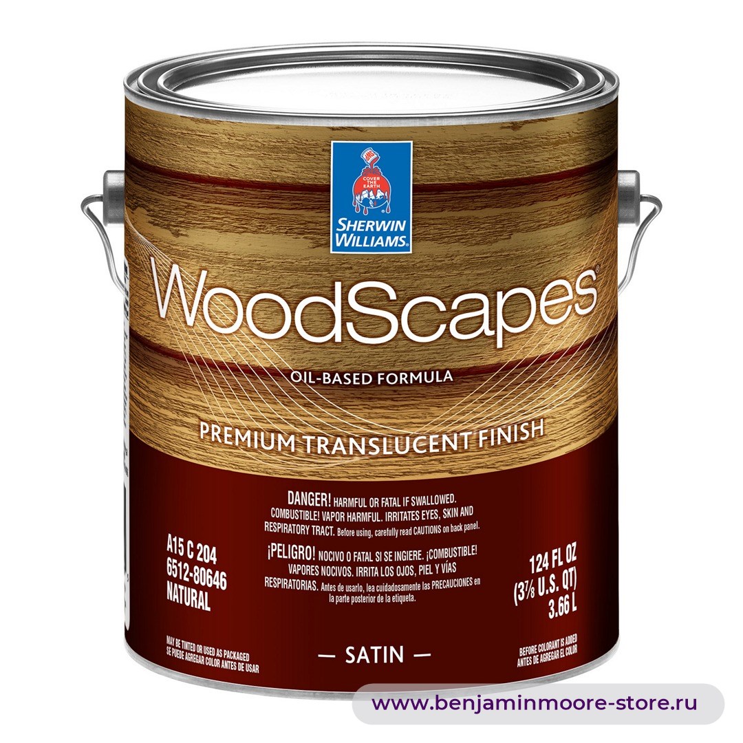 Sherwin-Williams WoodScapes® Translucent Satin пропитка для наружных работ — фото | www.benjaminmoore-store.ru