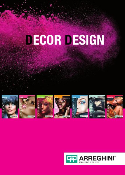 Decor Design — брошюра Arreghini