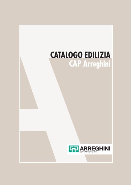 Каталог Edilizia 2026 — брошюра Arreghini