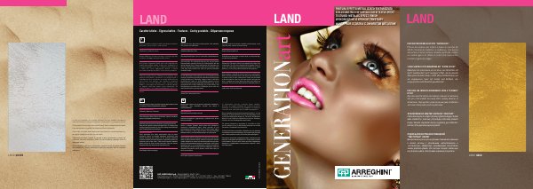 Цветовая карта Land — брошюра Arreghini