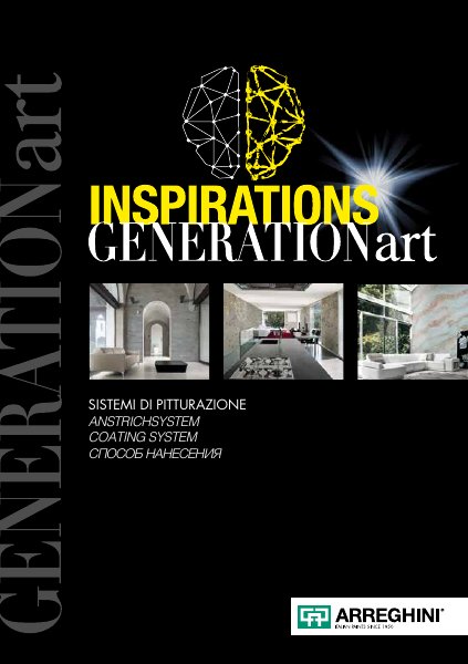 Generation Art Inspirations — брошюра Arreghini