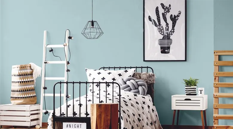 Детская комната в цвете Blue Spruce DE5772 Dunn-Edwards