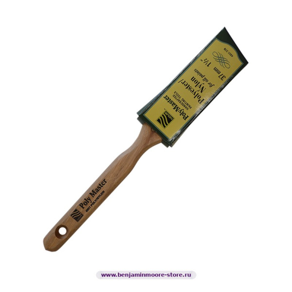 Малярная кисть Nour Poly Master 4851-37N нейлон, 37 мм, ворс 65 мм — фото | www.benjaminmoore-store.ru