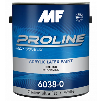 Краска MF 6038 Proline Blue Cамовыравнивающаяся краска для стен и потолков