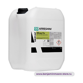 Грунтовка Arreghini Silicap Fix / Аррегини Силикап Фикс прозрачная силикатная грунтовка для наружных работ