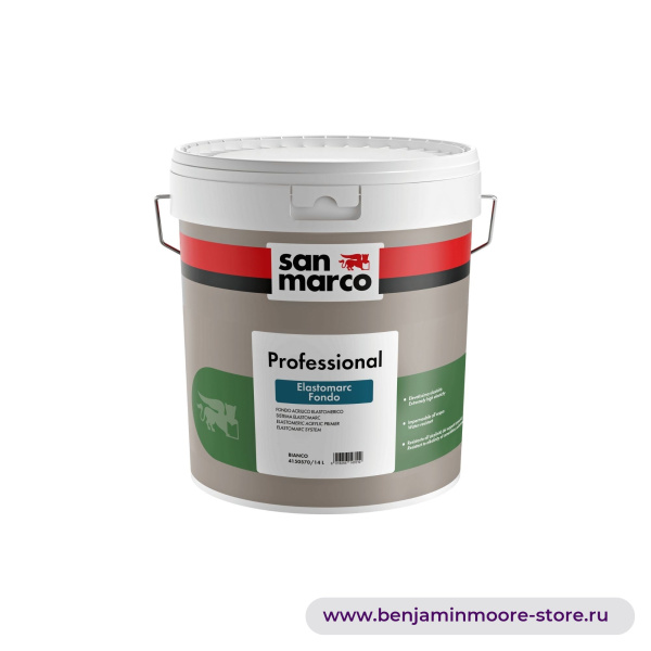 San Marco Elastomarc Fondo акриловая эластомерная грунтовка — фото | www.benjaminmoore-store.ru