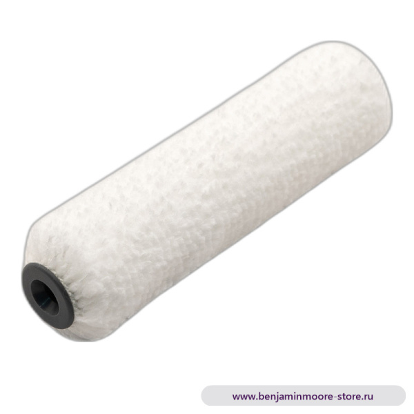 Мини-валик Микрофибра Premium длина ворса 9 мм, белая Boldrini, 100х15 мм — фото | www.benjaminmoore-store.ru