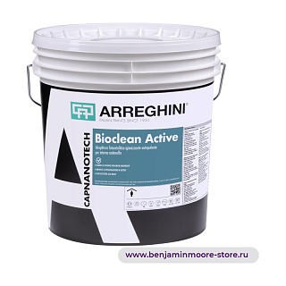 Краска Arreghini Bioclean Active / Аррегини фотокаталитическая антибактериальная самоочищающаяся противоплесневая краска для внутренних работ