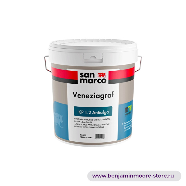 San Marco Veneziagraf настенное покрытие с эффектом штукатурки мелкой зернистости. размер гранул: 1,2 — фото | www.benjaminmoore-store.ru