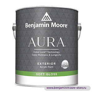 Benjamin Moore 632 Aura® Exterior Paint Semi-Gloss Finish Полуглянцевое  покрытие в цвете 0371 Fiorito