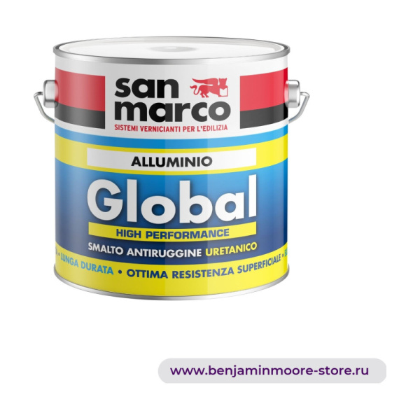San Marco Global Alluminio эмали синтетические алюминия — фото | www.benjaminmoore-store.ru