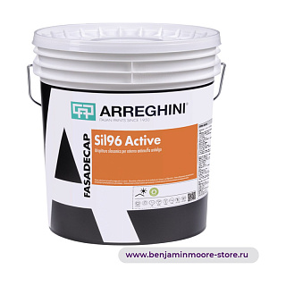 Краска Arreghini Sil96 Active / Аррегини силоксановая клеевая краска для внешнего использования антиплесеневая-антиводорослевая