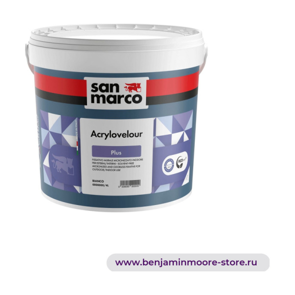 San Marco Acrylovelour Plus акриловая краска с бархатистым эффектом - высокая укрывистость - без лос — фото | www.benjaminmoore-store.ru