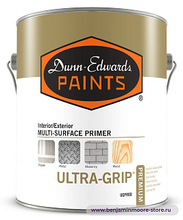Грунтовка Dunn-Edwards ULTRA-GRIP® Premium UGPR00 / Данн-Эдвардс Ультра-Грип Премиум адгезионный акриловый грунт для внутренних и наружных работ