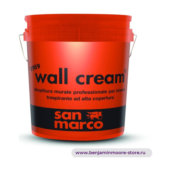 San Marco Wall Cream профессиональная настенная воздухопроницаемая краска на водной основе для внутренних работ с высокой укрывистостью — фото | www.benjaminmoore-store.ru