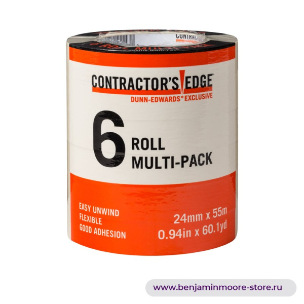 Малярный скотч Contractor's Edge, набор — фото | www.benjaminmoore-store.ru