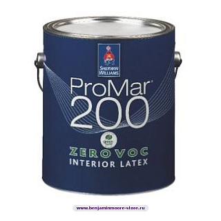 Краска Sherwin Williams ProMar 200 Interior Latex EgShell / Шервин Вильямс ПроМар 200 шелковистая ин