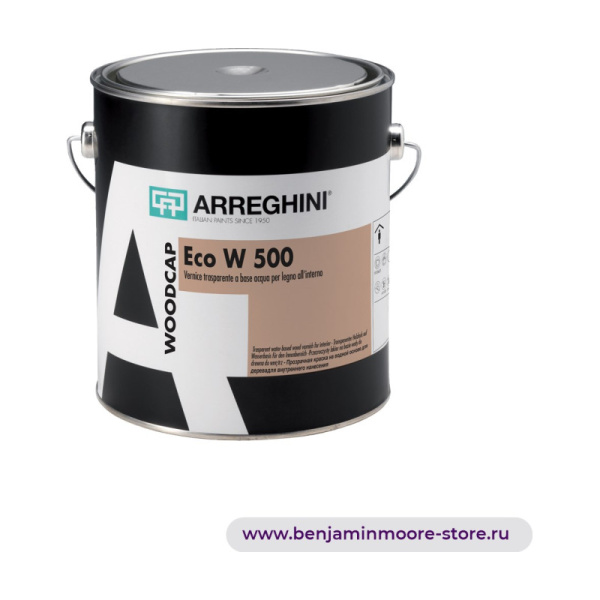 Arreghini Eco W 500 Satin прозрачная краска на водной основе для дерева для внутреннего нанесения — фото | www.benjaminmoore-store.ru