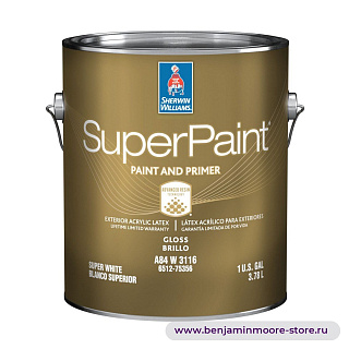 Sherwin-Williams SuperPaint® Exterior Gloss глянцевая краска для наружных работ