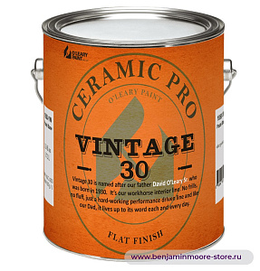 O'Leary Vintage 30 Flat 1850 глубокоматовая краска для внутренних работ в цвете OC-136 Celery Salt