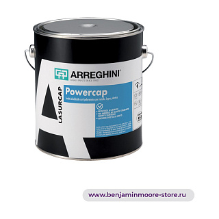 Эмаль Arreghini Powercap Opaco / Аррегини акрил-уретановая эмаль растворимая в воде для дерева, металла-пластика
