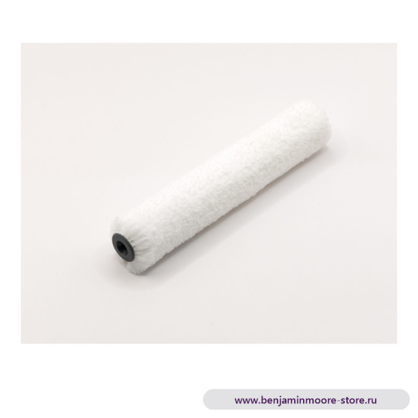 Мини-валик Микрофибра Premium длина ворса 9 мм, белая Boldrini, 150х10 мм — фото | www.benjaminmoore-store.ru