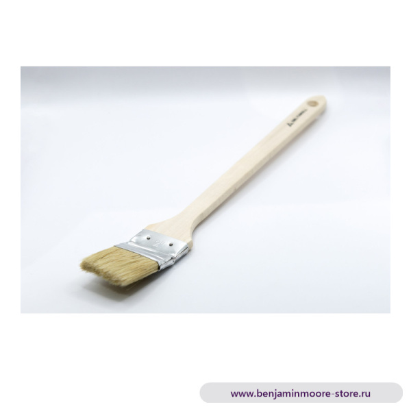 Кисть радиаторная с натуральной щетиной DeltaRoll, 50мм — фото | www.benjaminmoore-store.ru