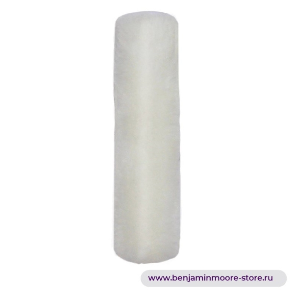 Мини-валик Dunn-Edwards 4″ (10 см), белый нейлон / полиэстер, ворс 6 мм — фото | www.benjaminmoore-store.ru
