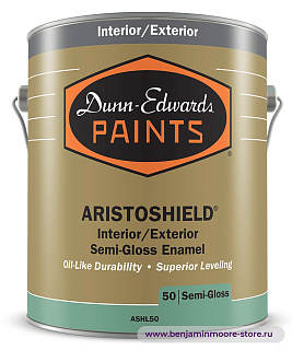 Dunn-Edwards ARISTOSHIELD® Semi-Gloss ASHL50 полуглянцевая эмаль для внутренних и наружных работ