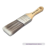Кисть угловая с синтетической щетиной DeltaRoll, 1.5" - 37,5см