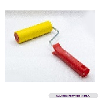 Валик прижимной в сборе, резиновый, бюгель DeltaRoll, 6мм (RH20150)