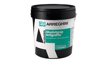 Краска Arreghini Absolutecap  / Аррегини Абсолюткап Белая супермоющаяся непрозрачная антибликовая ма