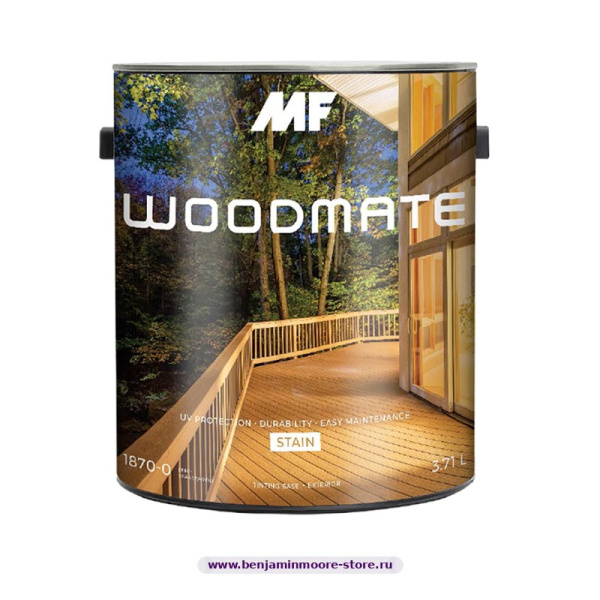 Пропитка MF 1870 Woodmate Aлкидная пропитка по дереву			 — фото | www.benjaminmoore-store.ru