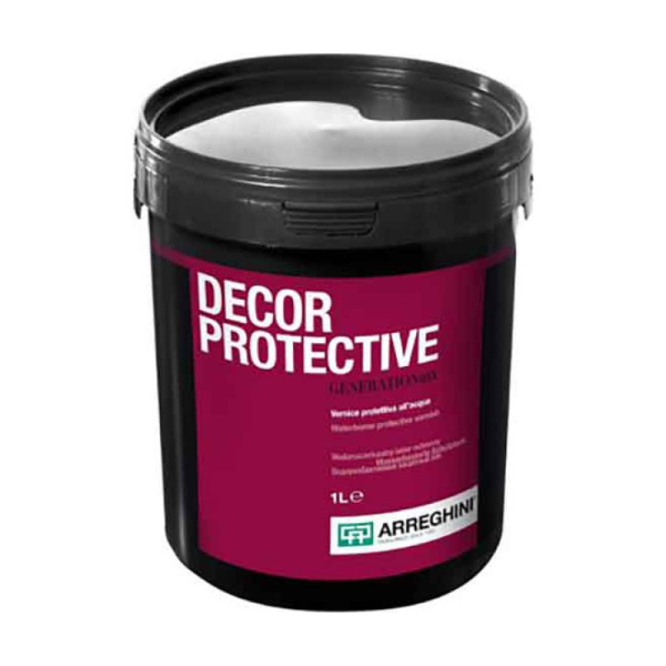 Лак Arreghini Decor Protective Opaco  / Аррегини Декор Протектив матовое защитное покрытие для декор — фото | www.benjaminmoore-store.ru
