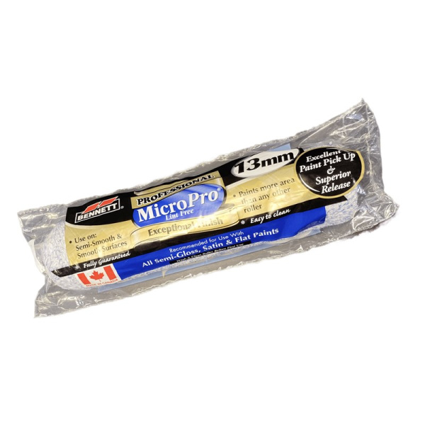Валик Bennett Micro Pro 240 мм, микрофибра, ворс 13 мм — фото | www.benjaminmoore-store.ru