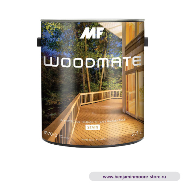 Пропитка MF 1870 Woodmate Aлкидная пропитка по дереву			 — фото | www.benjaminmoore-store.ru